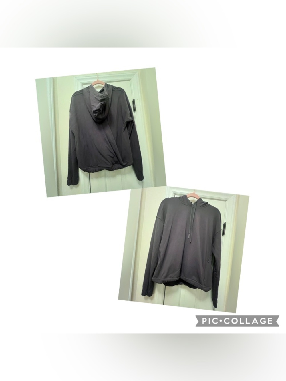 🍋 EUC Lululemon Twisted & Tucked Pullover - Dark Shadow - Sz 10